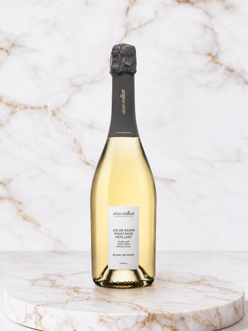 Alain Milliat sparkling Pinot Noir grape juice, Blanc de Noirs, 75 cl bottle