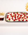 Fresh fruit tiramisu, prepared by C-Gastronomie in Abu Dhabi