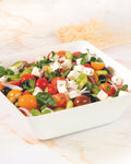 Greek salad, prepared by C-Gastronomie in Abu Dhabi