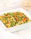 Creamy macaroni salad, prepared by C-Gastronomie in Abu Dhabi