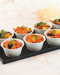 Moroccan salad cups, prepared by C-Gastronomie in Abu Dhabi