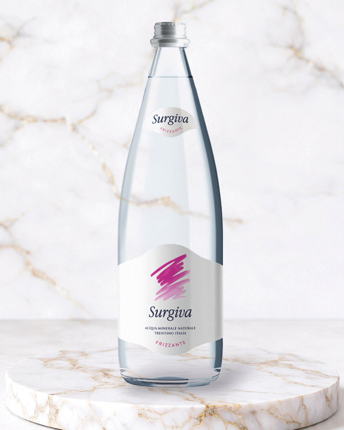 Surgiva sparkling water 1 L, available from C-Gastronomie in Abu Dhabi