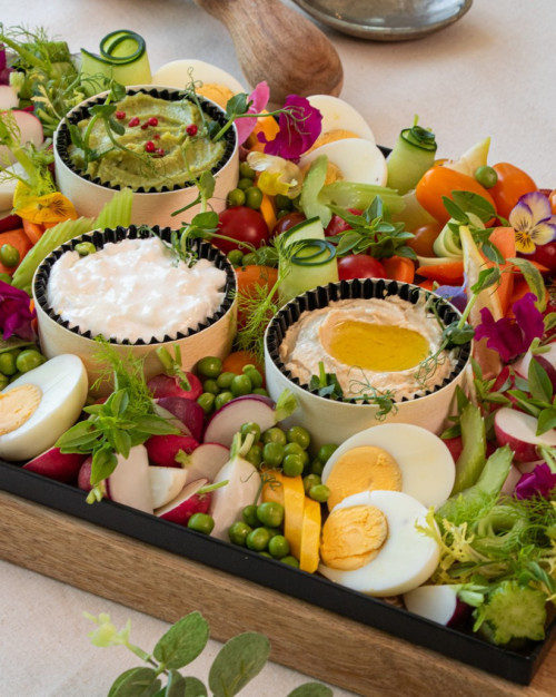 Vegetables & Dips Platter