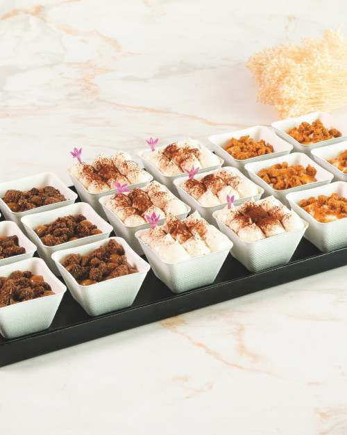 Assorted Dessert Tray – 18 verrines