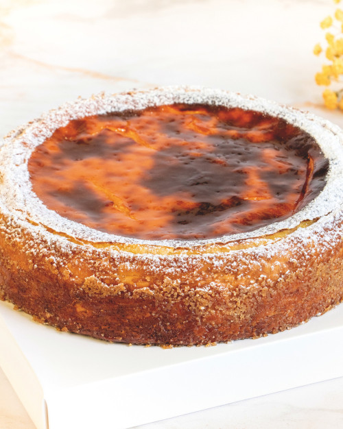 Traditional Flan with Tahitian Vanilla