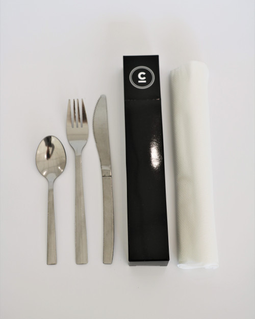 4-in-1 Stainless Steel Cutlery Set